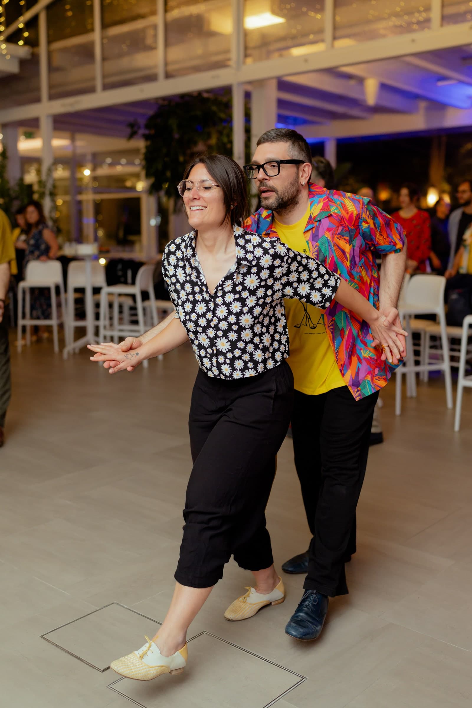 Ballerini di Let's Swing! Matera durante una serata della nostra community